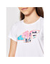 4F Тишърт HJL21-JTSD015 Бял Regular Fit - Pepit.bg