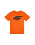 4F Тишърт HJL21-JTSM010A Оранжев Regular Fit - Pepit.bg