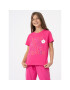 4F Тишърт JAW23TTSHF0821 Розов Regular Fit - Pepit.bg