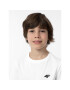 4F Тишърт JAW23TTSHM0795 Бял Regular Fit - Pepit.bg