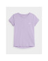 4F Тишърт JSS23TTSHF279 Виолетов Regular Fit - Pepit.bg