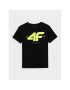 4F Тишърт JSS23TTSHM290 Черен Regular Fit - Pepit.bg