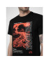 4F Тишърт SS23TTSHM489 Черен Regular Fit - Pepit.bg