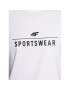 4F Тишърт SS23TTSHM539 Бял Regular Fit - Pepit.bg