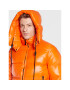 Add Пухено яке 6AM771 Оранжев Regular Fit - Pepit.bg