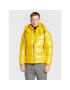 Add Пухено яке 6AM771 Жълт Regular Fit - Pepit.bg