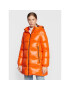 Add Пухено яке 6AW773 Оранжев Regular Fit - Pepit.bg