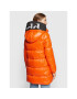 Add Пухено яке 6AW773 Оранжев Regular Fit - Pepit.bg