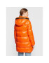 Add Пухено яке 6AW773 Оранжев Regular Fit - Pepit.bg