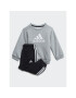 adidas Анцуг Badge of Sport H28835 Сив Regular Fit - Pepit.bg