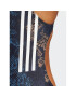 adidas Бански костюм 3-Stripes Graphic Swimsuit HS5320 Син - Pepit.bg