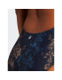 adidas Бански костюм 3-Stripes Graphic Swimsuit HS5320 Син - Pepit.bg