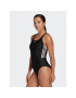 adidas Бански костюм Mid 3-Stripes Swimsuit HA5993 Черен - Pepit.bg