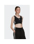 adidas Блуза Essentials 3-Stripes Crop Top With Removable Pads GS1343 Черен - Pepit.bg