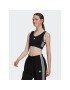 adidas Блуза Essentials 3-Stripes Crop Top With Removable Pads GS1343 Черен - Pepit.bg