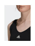 adidas Блуза Essentials 3-Stripes Crop Top With Removable Pads GS1343 Черен - Pepit.bg