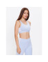 adidas Блуза Essentials 3-Stripes Crop Top With Removable Pads IC4439 Син - Pepit.bg