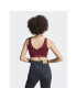 adidas Блуза Essentials 3-Stripes Crop Top With Removable Pads IK8320 Червен - Pepit.bg