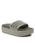 adidas Чехли adilette Platform Slides HQ6180 Зелен - Pepit.bg