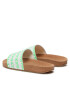 adidas Чехли adilette w GX9484 Зелен - Pepit.bg