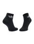 adidas Чорапи дълги детски Ankle HK7186 Черен - Pepit.bg