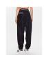 adidas Долнище анцуг IJ8751 Черен Loose Fit - Pepit.bg