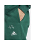 adidas Долнище анцуг Scribble Embroidery Fleece IK9649 Зелен Loose Fit - Pepit.bg