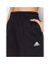 adidas Performance Долнище анцуг Essentials Studio Fleece HD676 Черен Relaxed Fit - Pepit.bg