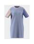 adidas Ежедневна рокля Essentials 3-Stripes Single Jersey Boyfriend Tee Dress IC1460 Син Loose Fit - Pepit.bg