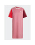 adidas Ежедневна рокля Essentials 3-Stripes Single Jersey Boyfriend Tee Dress IC1461 Розов Loose Fit - Pepit.bg