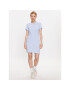 adidas Ежедневна рокля Essentials 3-Stripes Tee Dress IC9885 Син Fitted Fit - Pepit.bg