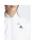 adidas Яке бомбър Scribble IA3137 Бял Loose Fit - Pepit.bg