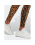 adidas Клин Essentials 3-Stripes Animal Print Leggings IC8691 Кафяв - Pepit.bg