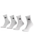 adidas Комплект 2 чифта дълги чорапи мъжки Thin Tref Crew DV1728 Бял - Pepit.bg