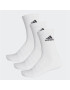 adidas Комплект 3 чифта дълги чорапи мъжки Cush Crw 3PP DZ9356 Бял - Pepit.bg