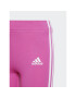 adidas Комплект суитшърт и клин Tiberio 3-Stripes Colorblock Fleece IA3117 Розов Slim Fit - Pepit.bg