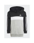 adidas Комплект суитшърт и клин Tiberio 3-Stripes Colorblock Fleece IJ6327 Черен Slim Fit - Pepit.bg