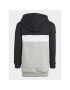 adidas Комплект суитшърт и клин Tiberio 3-Stripes Colorblock Fleece IJ6327 Черен Slim Fit - Pepit.bg