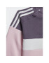 adidas Комплект суитшърт и клин Tiberio 3-Stripes Colorblock IJ6325 Виолетов Slim Fit - Pepit.bg