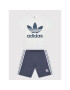 adidas Комплект тишърт и спортни шорти Trefoil HE4655 Цветен Regular Fit - Pepit.bg