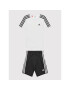 adidas Performance Комплект тишърт и спортни шорти GN1492 Бял Regular Fit - Pepit.bg