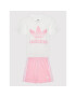 adidas Комплект тишърт и спортни шорти Tee Set HE4658 Бял Regular Fit - Pepit.bg