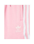 adidas Комплект тишърт и спортни шорти Trefoil HC9507 Бял Regular Fit - Pepit.bg