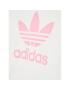 adidas Комплект тишърт и спортни шорти Trefoil HC9507 Бял Regular Fit - Pepit.bg