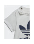 adidas Комплект тишърт и спортни шорти Trefoil Shorts Tee Set IB8638 Син Regular Fit - Pepit.bg