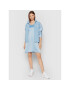 adidas Лятна рокля adicolor Classics Satin H37804 Син Regular Fit - Pepit.bg