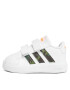 adidas Обувки Grand Court Lifestyle Hook and Loop Shoes IF2886 Бял - Pepit.bg