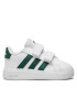 adidas Обувки Grand Court Lifestyle Hook and Loop Shoes IG2560 Бял - Pepit.bg