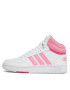adidas Обувки Hoops 3.0 Mid K IG3716 Бял - Pepit.bg