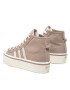 adidas Обувки Nizza Platform Mid W HQ6237 Кафяв - Pepit.bg